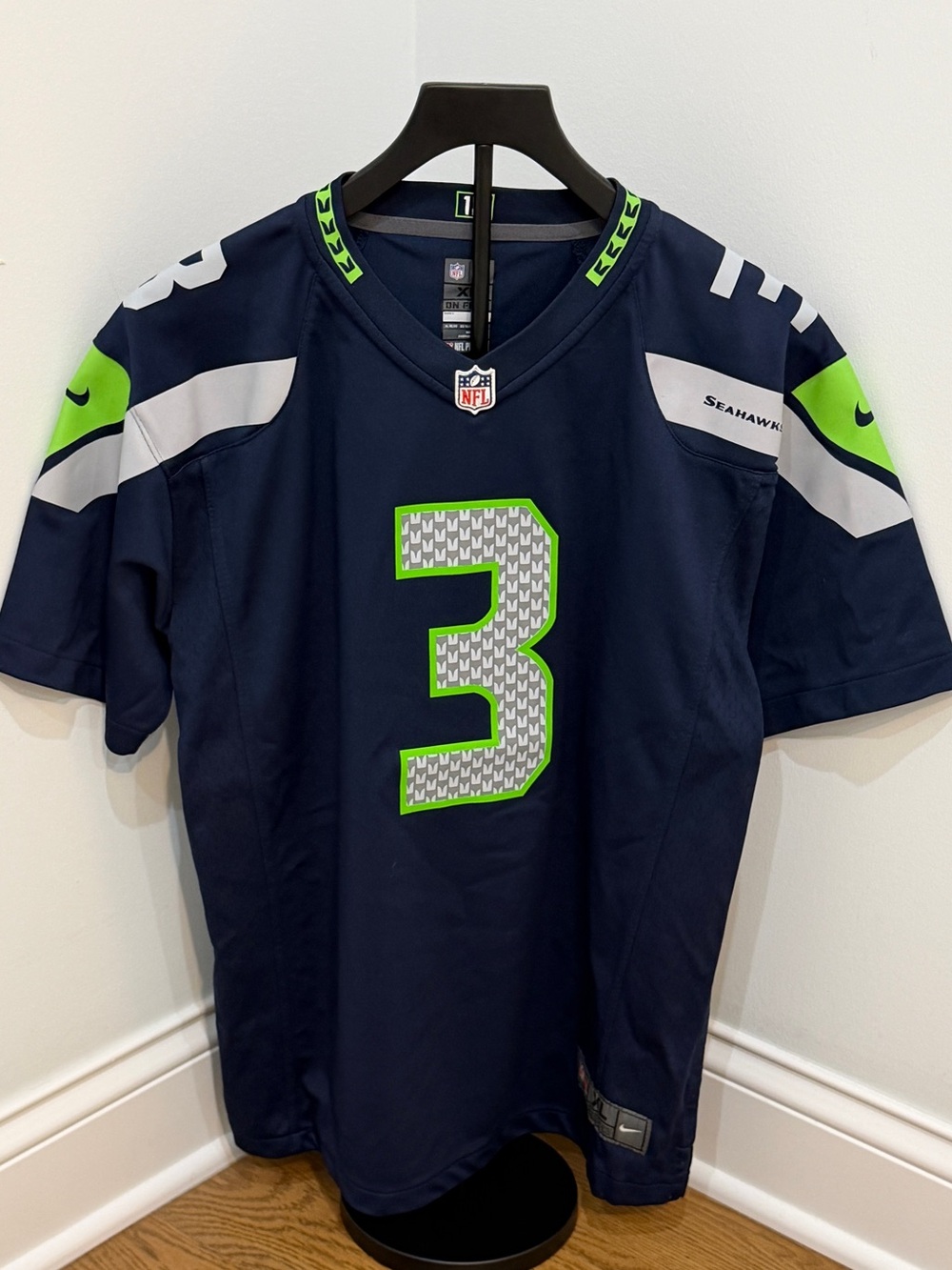 Youth Nike Russell Wilson #3 NFL Football Jersey